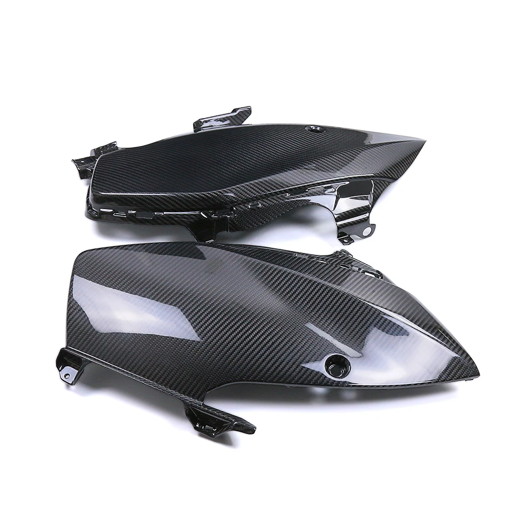 For SUZUKI GSX1300R Hayabusa 2021 2022 2023 2024 Motorcycle Carbon Fiber Knee Side Panels With Winglets Trim Fairings Accessorie image 4