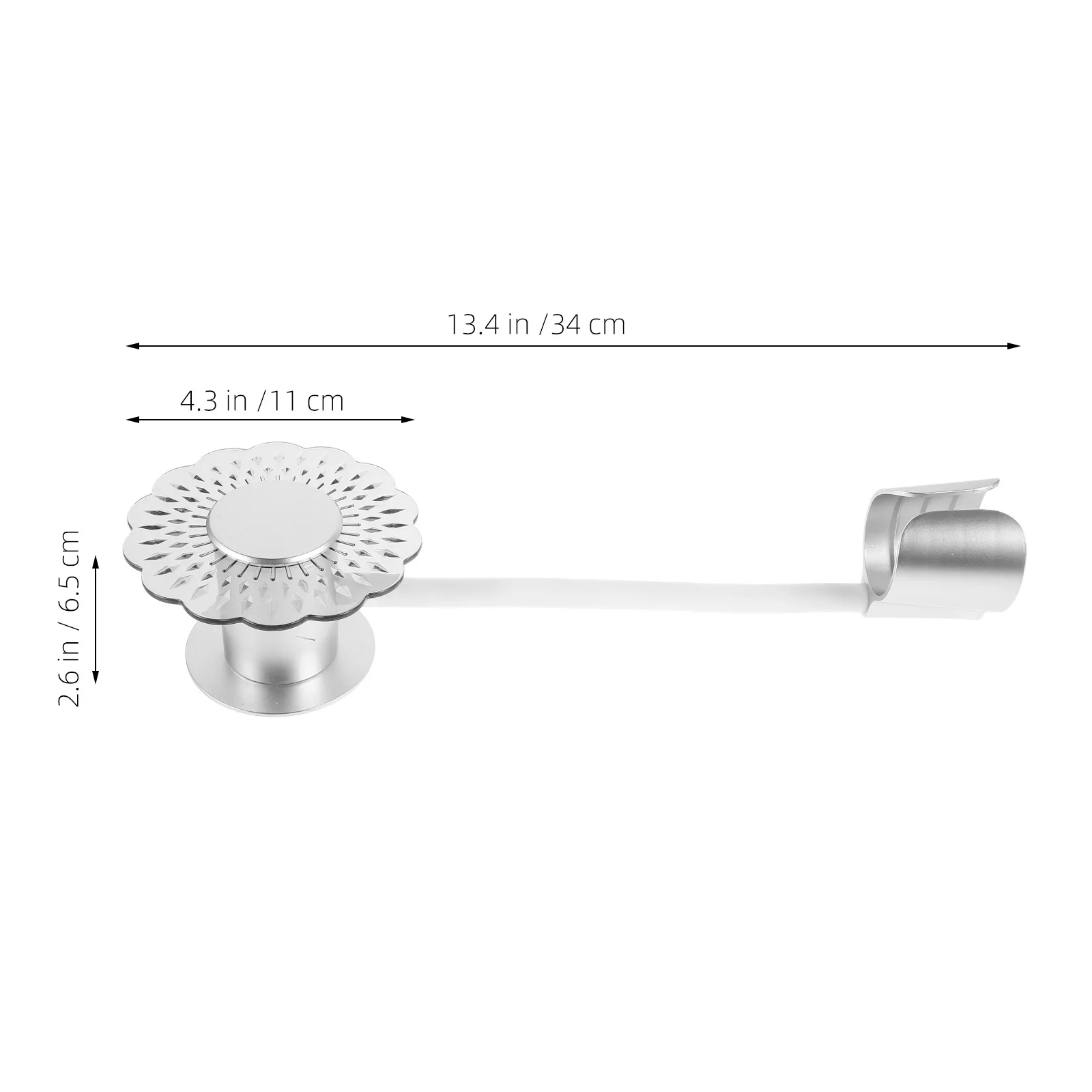 Fönständer mit verstellbarem Winkel, bodenstehender Haartrocknerhalter, stabile Kunststoffkonstruktion für das tägliche Haartrocknen