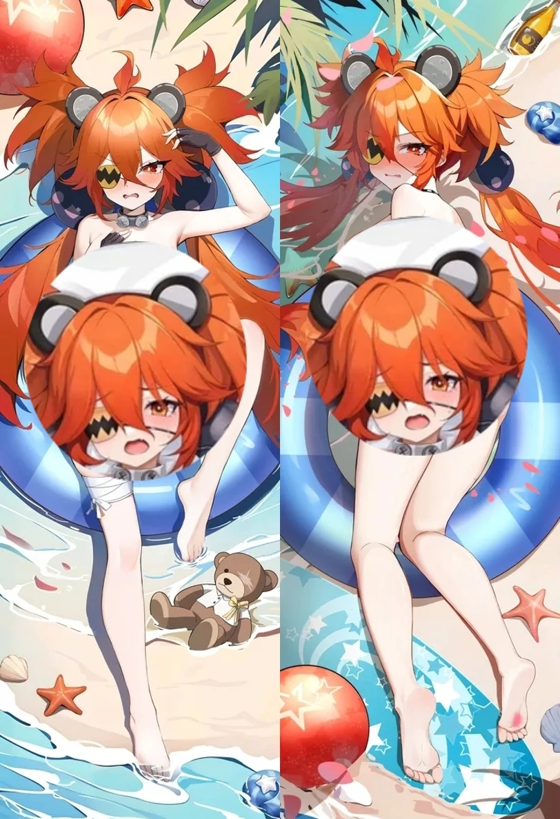 Anime Game Zenless Zone Zero Koleda Belobog Cosplay Dakimakura Kussensloop Knuffelen Body Prop