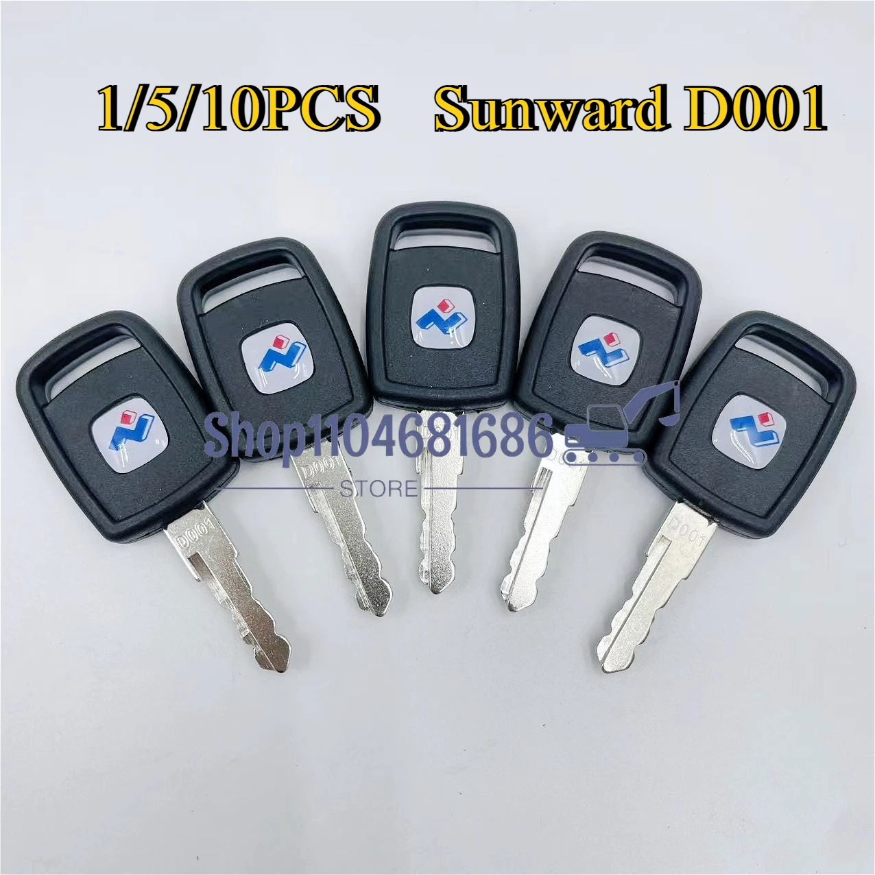 

1 шт./5 шт./10 шт. Lgnition D001 ключевой экскаватор аксессуары для SUNWARD SWE50/60/70/80/90/150/230 новое пусковое зажигание