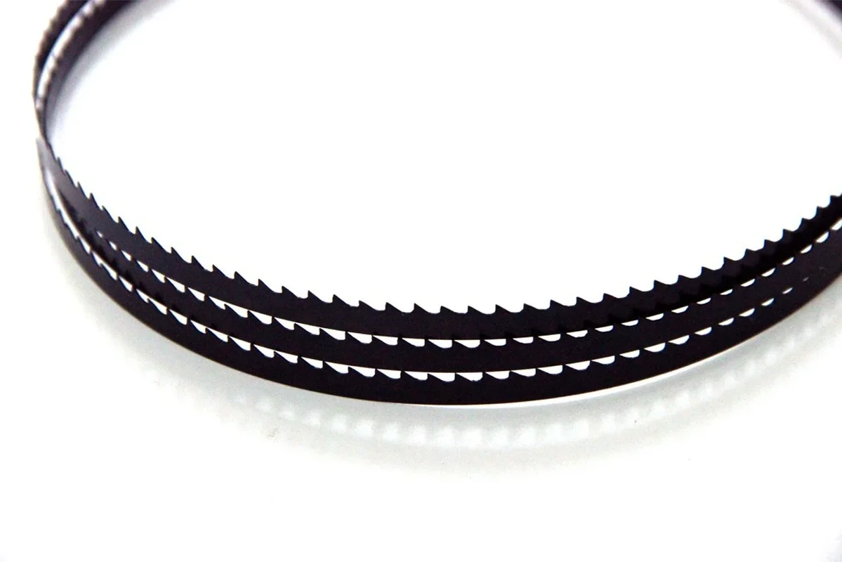 Lame per sega a nastro 1829x9.5x0.5mm 6 TPI Sega a nastro in carbonio Accessori per utensili per la lavorazione del legno 2 pezzi
