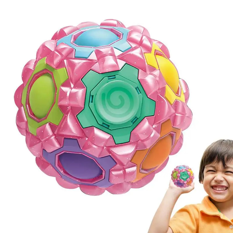 Fidget Ball Puzzle Sensoriale Bagliore nel buio Rompicapo Giocattolo Palla colorata per alleviare la pressione per bambini Ragazzi Ragazze Adolescenti Adulti