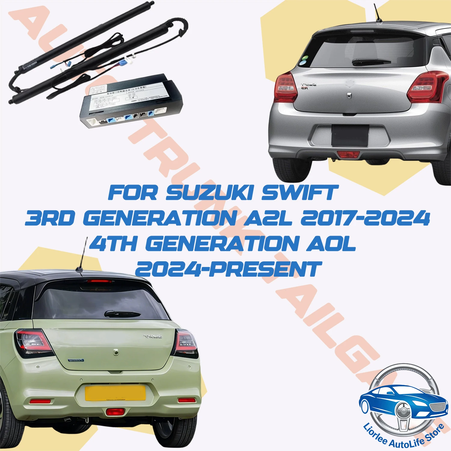 For Suzuki Swift 3rd 4th A2L AO Car Power Trunk Lift Electric Hatch Tailgate Tail Gate Strut Auto Rear Door Actuator