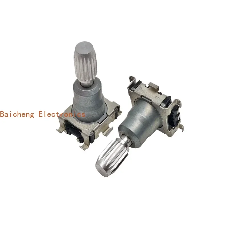 5PCS Long life encoder EC11J1525402 with switch 30 position 15 pulse number axis length 20mm