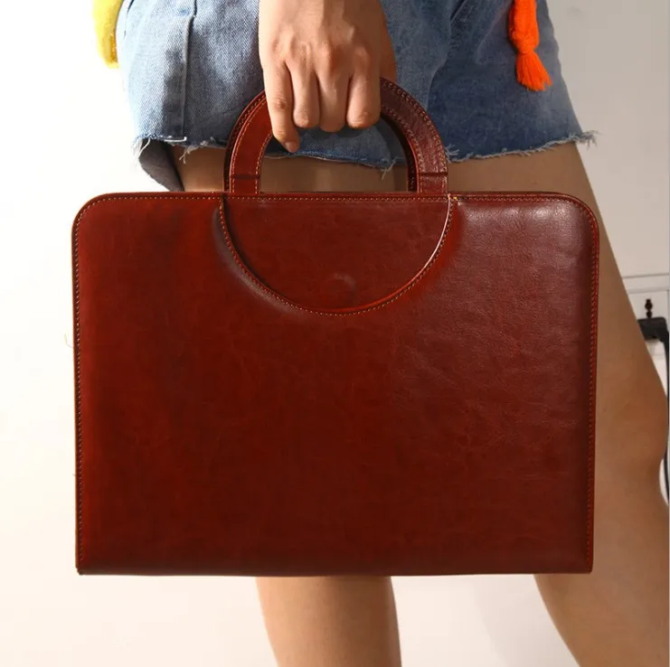 cartella-portadocumenti-a4-con-cerniera-organizer-in-pelle-con-scomparti-multipli-fessure-per-carte-e-tasche-per-documenti-portapenne