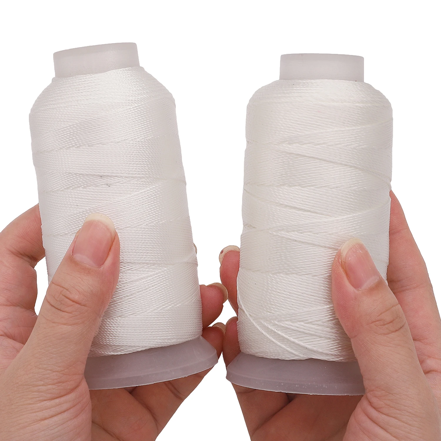 Hot Selling! Super Value White Nylon Thread 3/6/9 Ply 0.25/0.50/0.75mm For Sewing on Garment Mend Clothes 700m/480m/300m