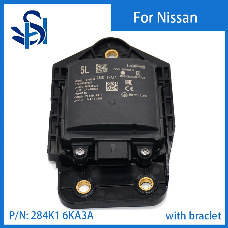 

284K1 6KA3A 5L Blind Spot Obstacle Warning Radar Sensor Unit 284K16KA3A For 17-19 Nissan Pathfinder