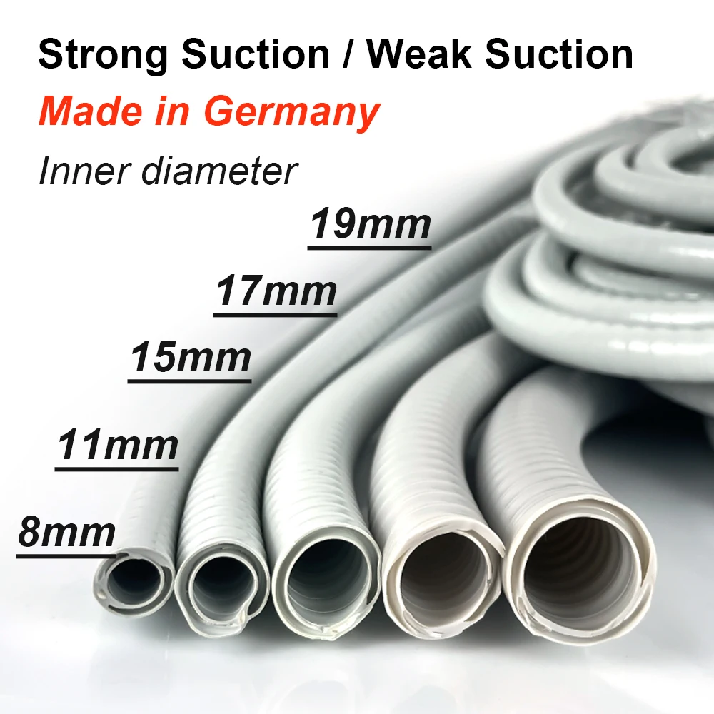 Dental chair Strong Weak Suction Tube 10.5Meters diameter 8/11/15/17/19mm Tubing Hose Pipes for kv sirona Dental unit Chair