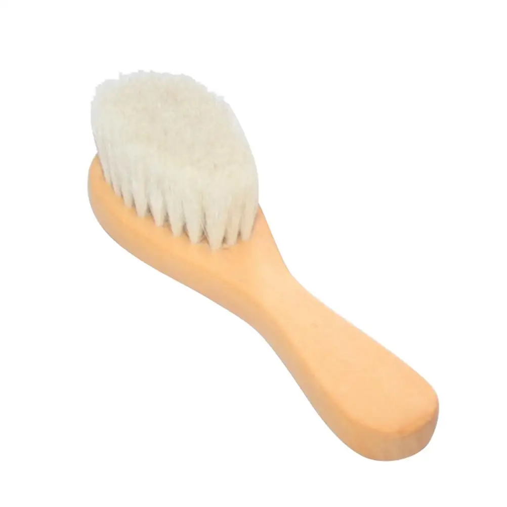 

Wooden Comb Bath Brush Soft Hair Baby Shower Scrubber Cleanser Newborn Sponge Back Clean Bathing Home Essentials