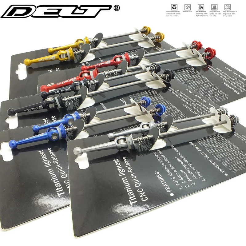 

DELT Bicycle Skewer ,Titanium Ti QR Mountain Bikes Quick Release ,Release Quick Hub Wheel,Bike Road MTB Bike Wheels Parts