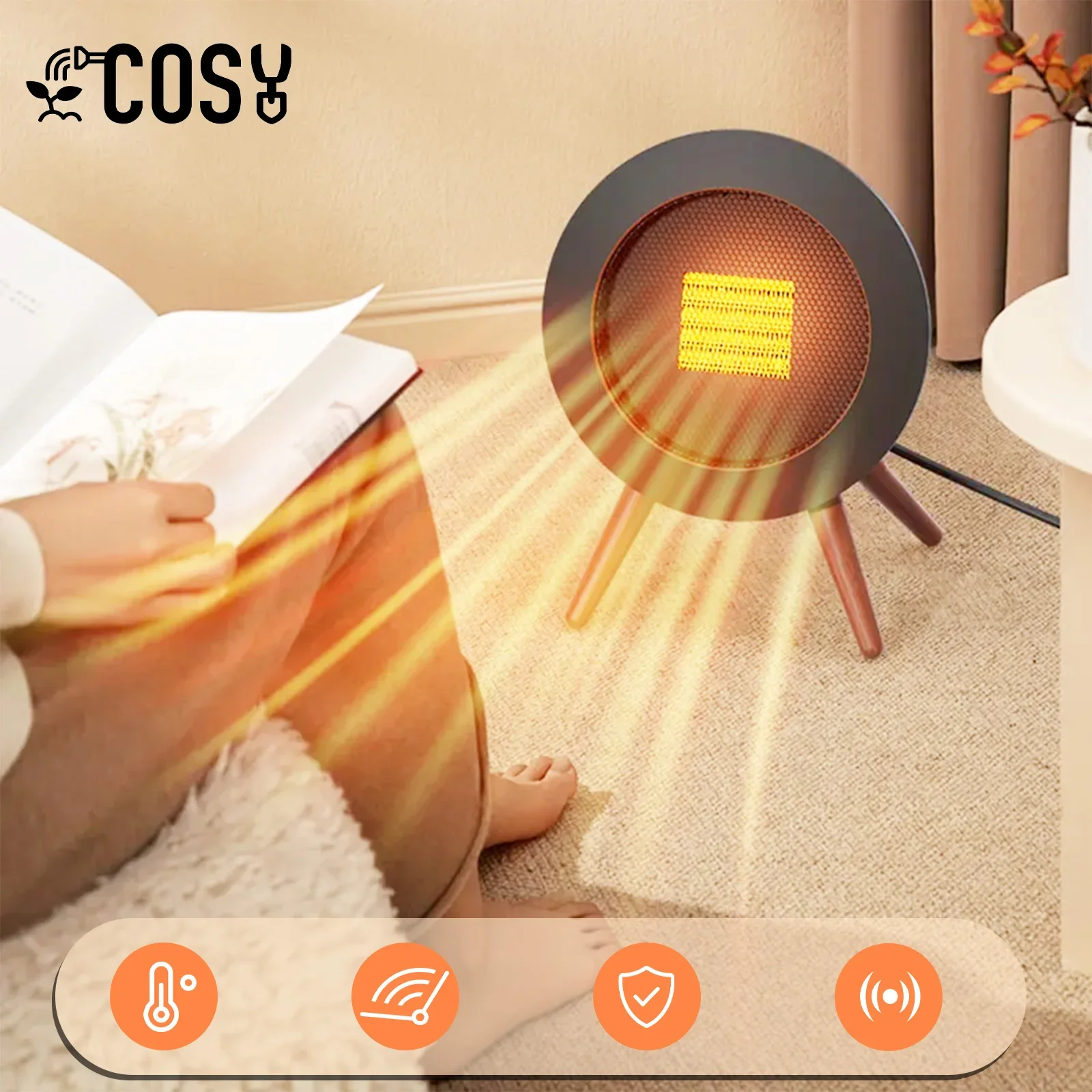 

COSY Portable Winter Heater Energy saving Heating Office Space Room Bedroom Constant Temperature Heating Overheating Protection