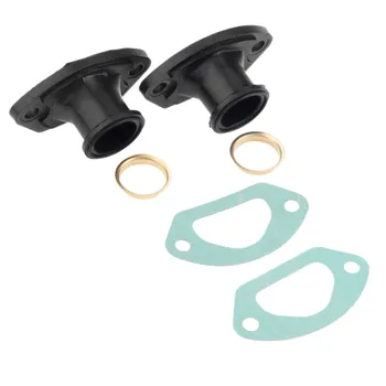 DRELD 2 Sets Kettensäge Teile Auspuff Saugrohr Mit Ring & Dichtung Für 45CC/4500 52CC/5200 58CC/5800 chinesische Kettensäge Teile