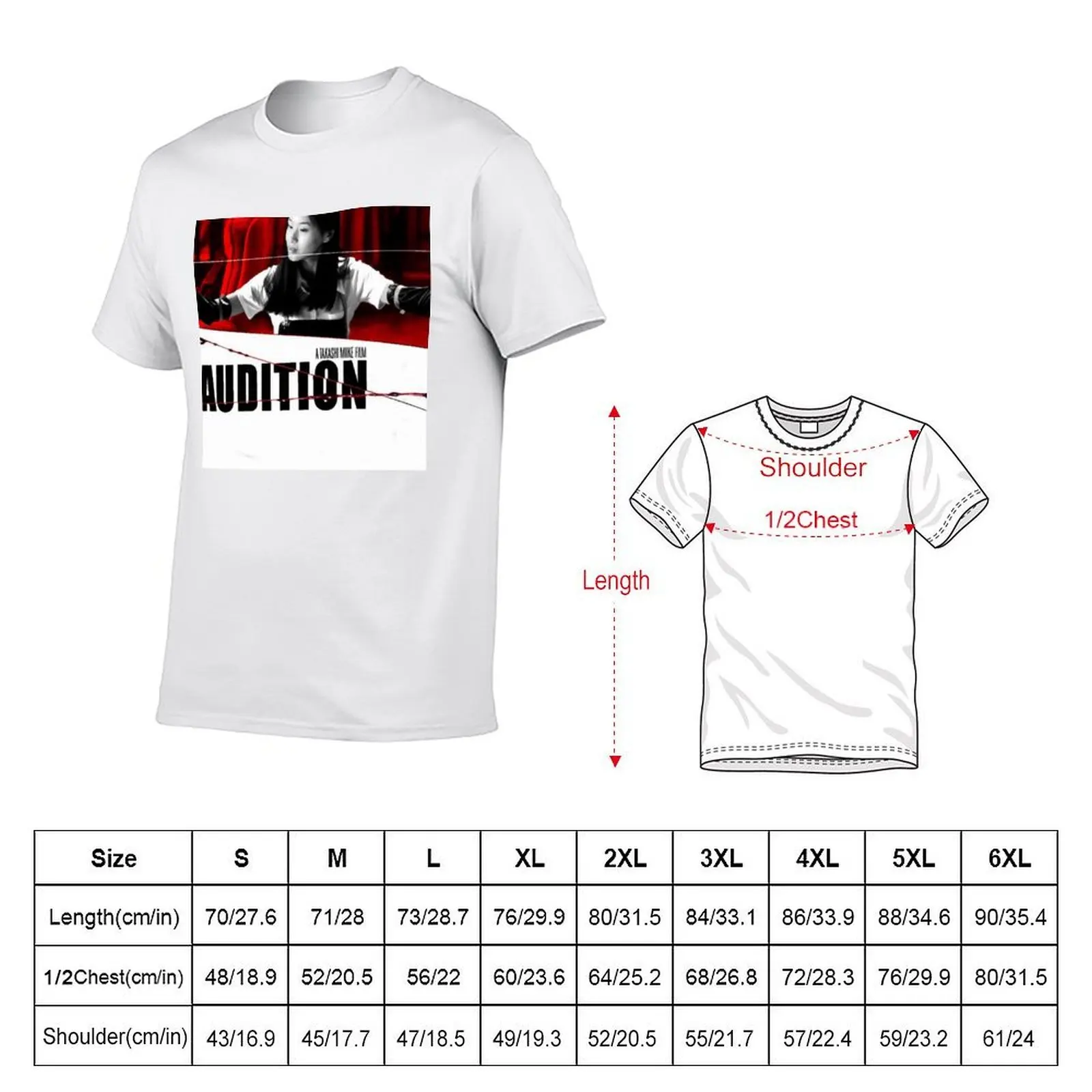 Audition T-Shirt t shirts designer t shirts cotton 100% T-Shirt