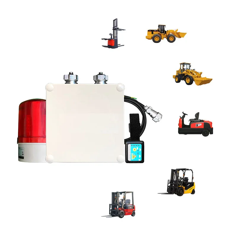 

Forklift Anti-collision System Corner Blind Spot Alarm 360° Wireless Ranging UWB Reverse Pedestrian Alarm