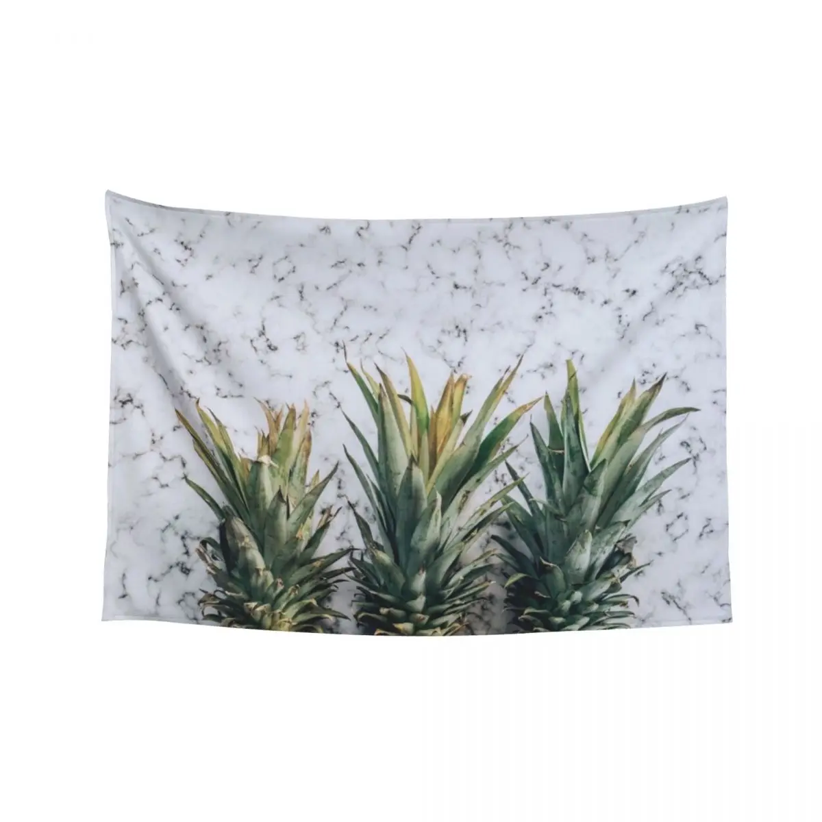 

Three Pineapples on Marbled Background Tapestry Home Decorations Aesthetic Room Decor Cute Home Decoration Accessories Tapestry