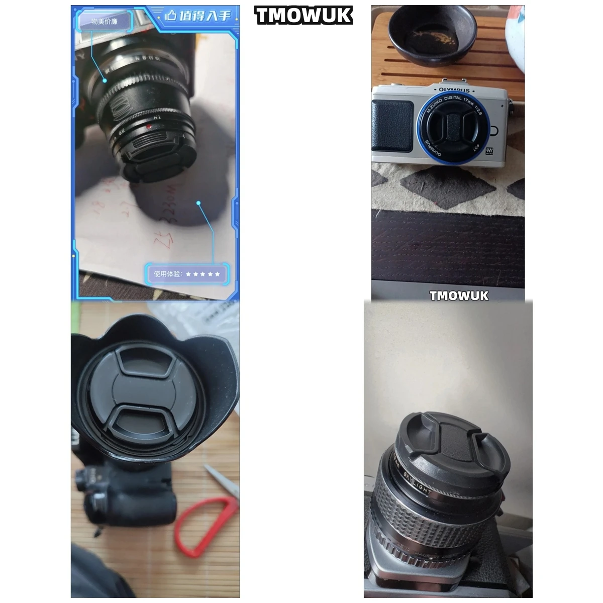 

For Leica M10 Monochrom M11 T SL2 R7 R8 R9 X1 S (Typ 007) Q2 Monochrom Camera Lens Cap Protective Cover Center Pinch Snap-on 49m