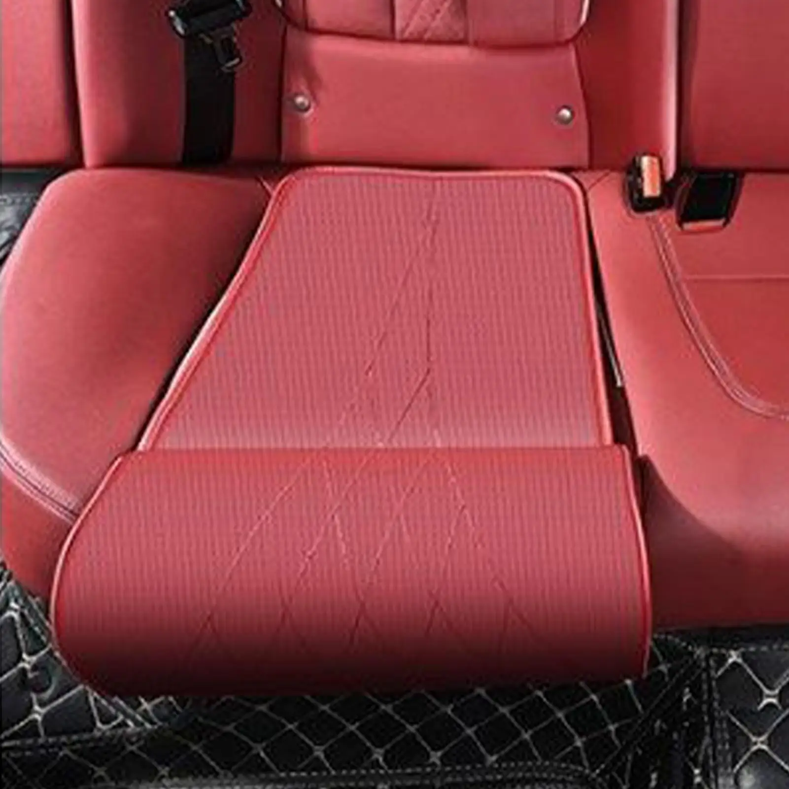 Driver Car Seat Extender Car Driving Protector Mat leather Leg Support Lengthen Cushion Long Distance  Memory Foam Knee Pad