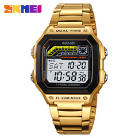 Skmei 2307 Clock Back Light Digital Sport Watch Reloj Hombre  Men Countdown Chrono Stopwatch Wristwatch 5Bar Waterproof Alarm