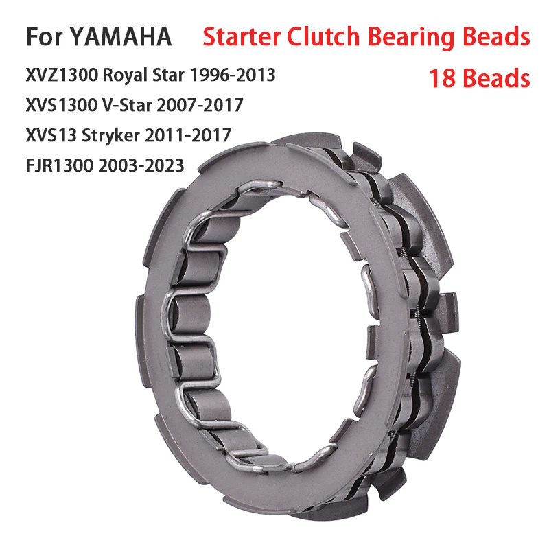 

Motorcycle Starter Clutch Bearing Beads For YAMAHA XVZ1300 XVZ1300A Royal Star XVS1300 V Star FJR1300 XVZ XVS FJR 1300 A AE AT