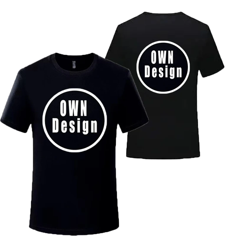 

DIY Custom T-Shirt Production Design Logo Text Men And Women Printing Original Design High-Quality Gift Men's Breathable T-Shirt