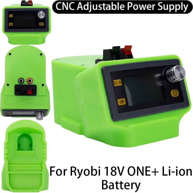 CNC Adjustable DC Regulated Power Supply for Ryobi 18V ONE+ Li-ion Battery Adapter Buck-boost Adjustable Power Supply