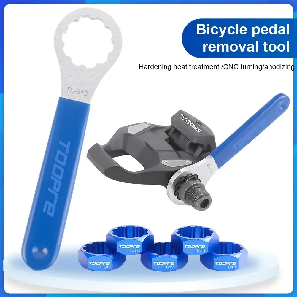 10T Bicycle Pedal Removal Tool Mountain Road Bike Axle Spindle Loosing Lock Bolt for SHIMANO M520/M8040/M8140/M820/M828