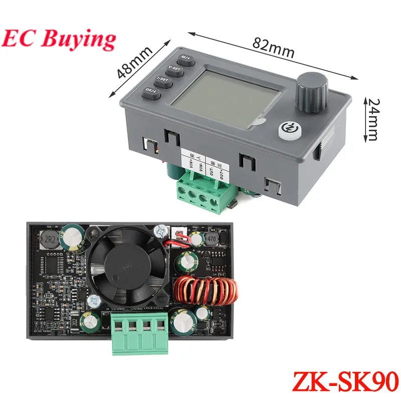 6–36 V Buck Boost CNC DC einstellbare spannungsgeregelte stabilisierte Labornetzteil 40 W/90 W CC CV Lademodul SK90 SK40 – Detail 13