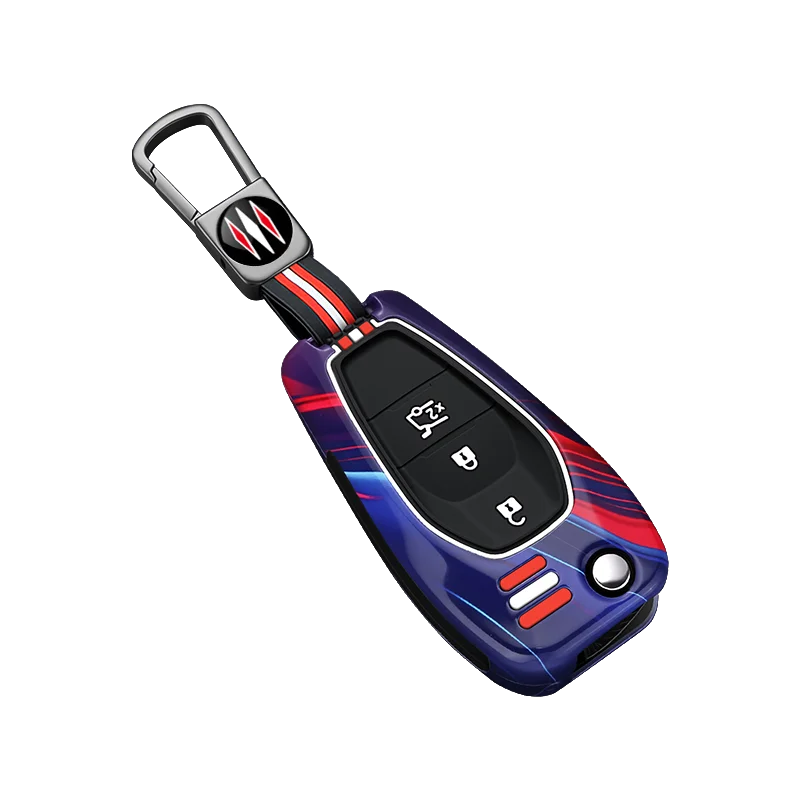 High-end and elegant car key modification shell suitable for Chevrolet Cruze,Cruze RS,Trax,Malibu key case protective cover