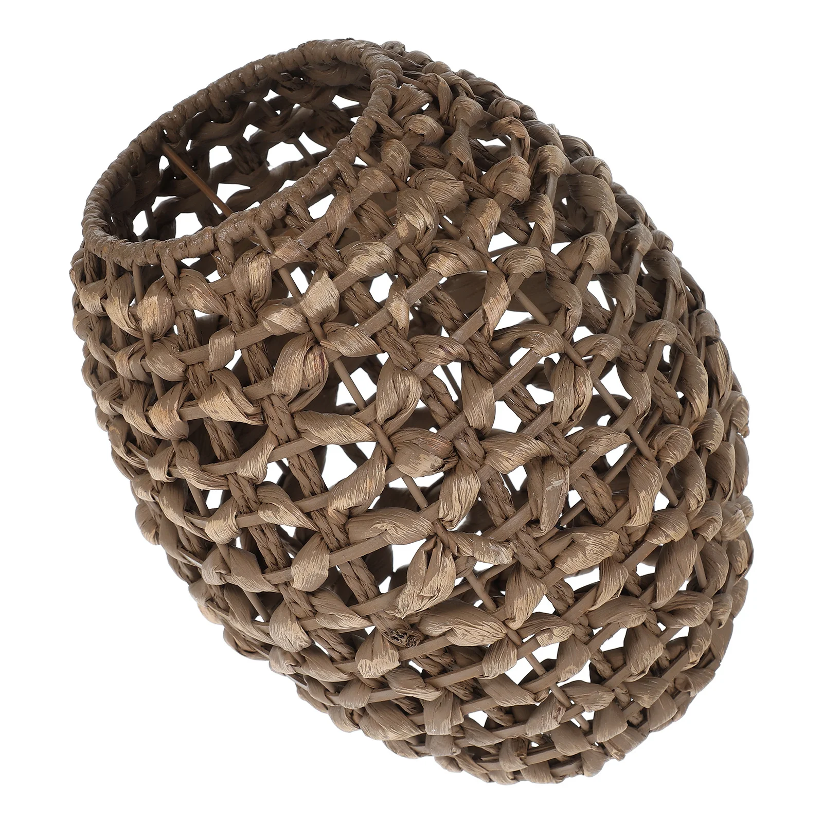 

1 шт. тканый абажур, подходящий для лампы E27, в комплект не входит в деревенском стиле, потолочный светильник для ресторана, бара, отеля, фермерского дома, подвесной