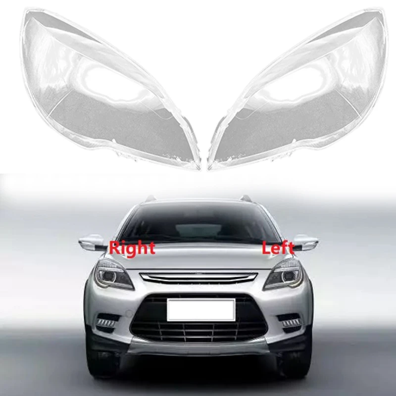 

For Lifan X50 Headlight Shell Lamp Shade Transparent Lens Cover Headlight Cover