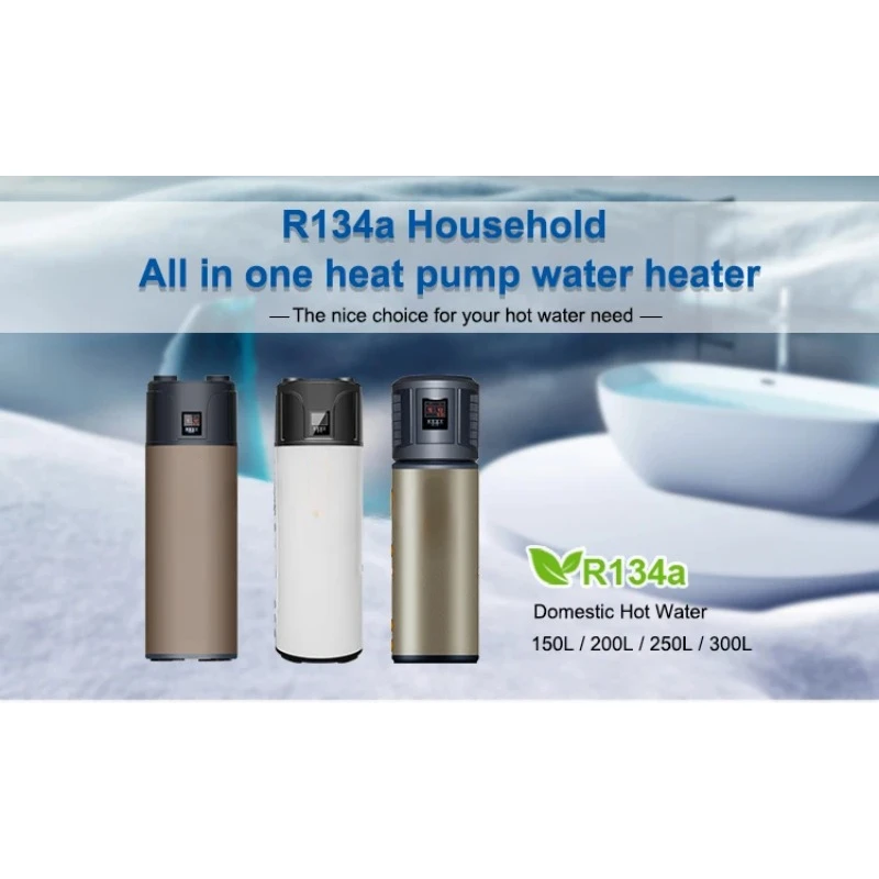 150L 200L 300L Enamel Hot Water Storage Water Tank boiler water heater All in One high temperature r134a heat pump