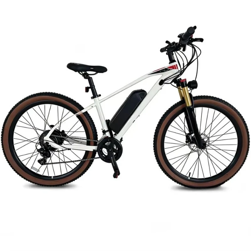 BRLi-Battery Mountain E-Bike 48V 500W 13Ah  7-Speed Aluminum Alloy Frame  Front Suspension Dual Disc Brakes |27.5 Wheel