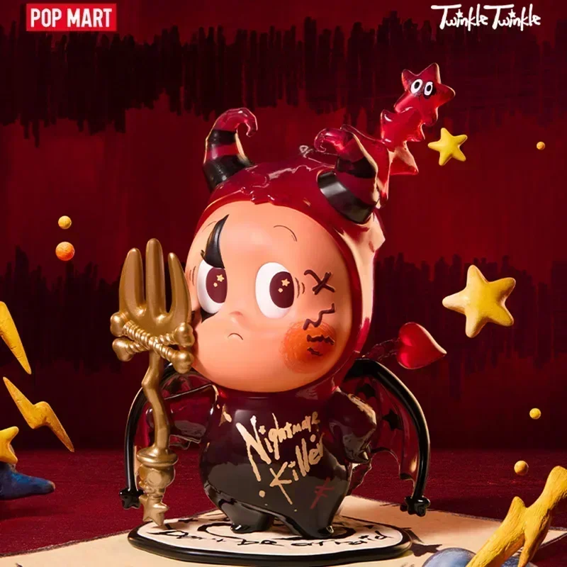 

POP MART Серия «Маленький дьяволёнок»: Звёздная серия, коллекционная фигурка, настольное украшение, игрушка-подарок для девочек