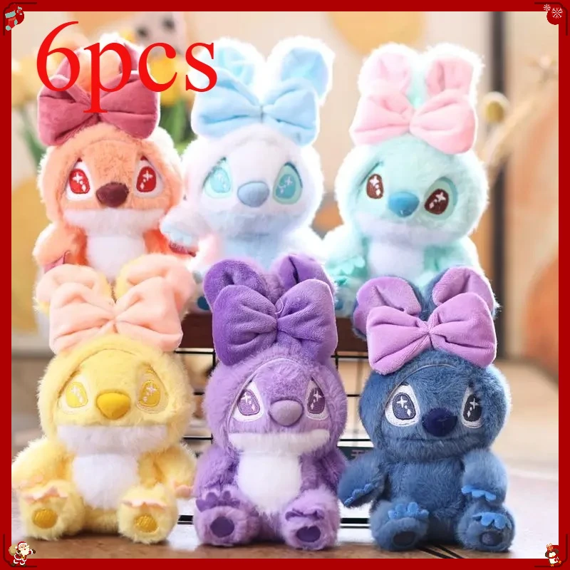 

Новинка 2026: Плюшевый брелок-подвеска Лило и Стич, аксессуар для декора, таинственный сюрприз, рождественский подарок, 1-10 шт. плюшевых игрушек Лило и Стич