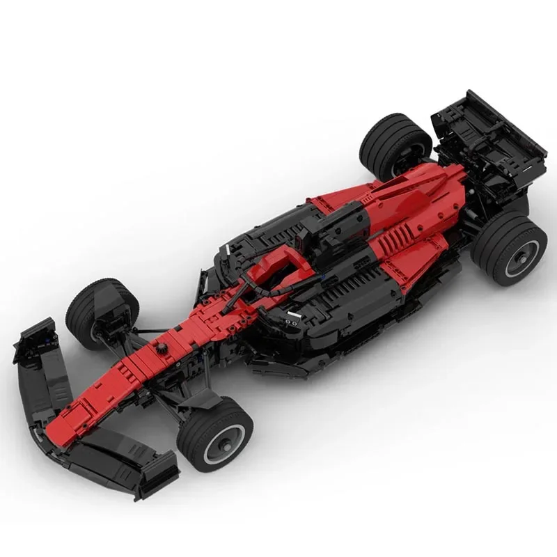 MOC-138528 neue mc43 Superteam Pfahl antiken Maßstab Super race Auto Modell Buiding Kit Schöpfer Block Moc Ziegel Kinder Spielzeug Geburtstags geschenke