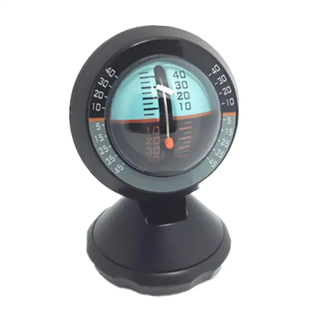 Car Inclinometer Slope Meter Multifunction Portable High-precision Auto Universal Compass Outdoor Measure Tool Vehicle Compass