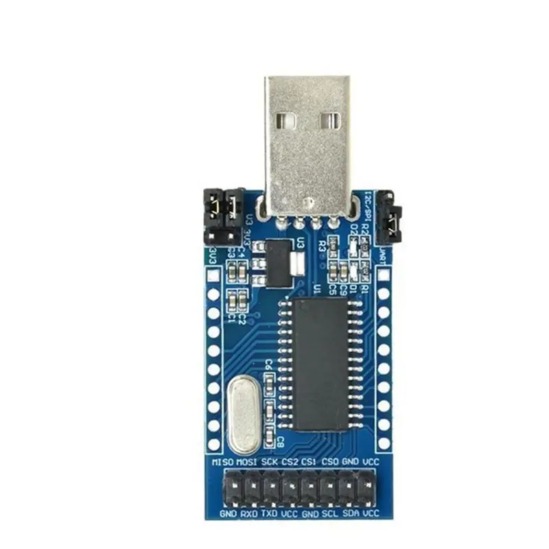 CH341A Programmer TZT USB To UART CH341A Programmer Onboard Operating Indicator Lamp Board Module