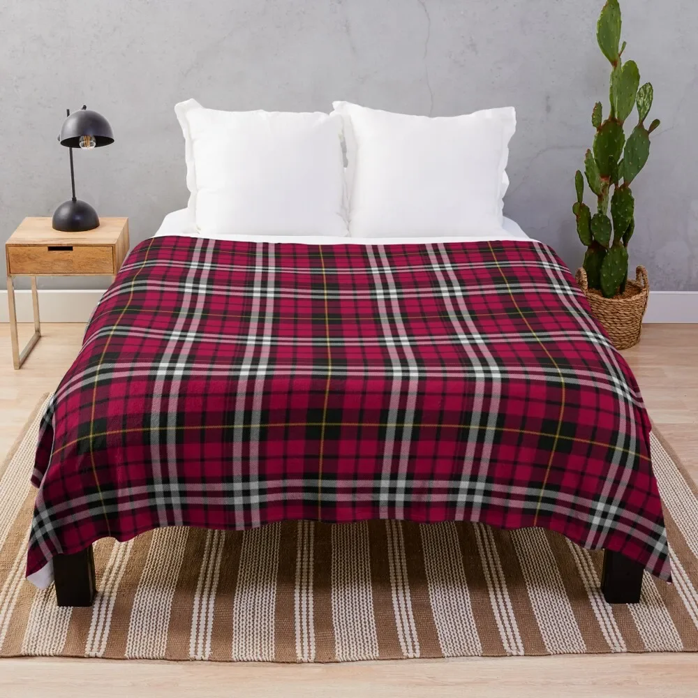 

Clan Little Tartan Throw Blanket Soft Bedroom Blanket for Night Sleeping