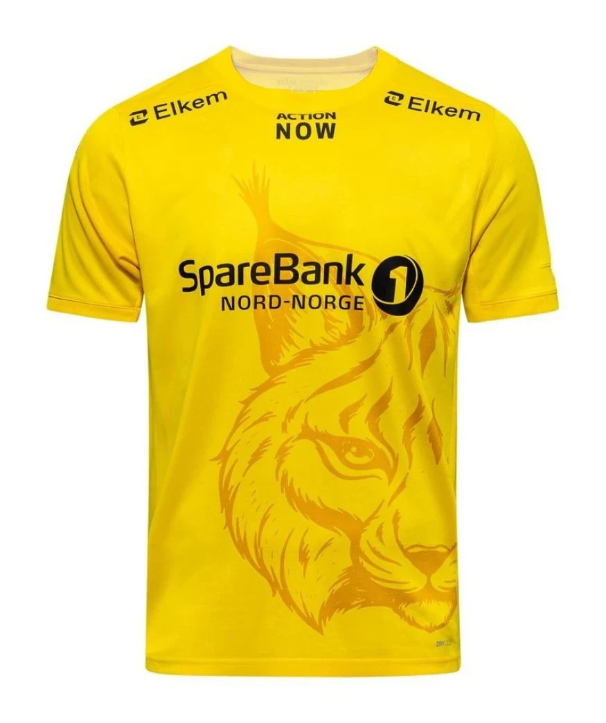 2025 الصيف للجنسين BodoGlimt جيرسي ثلاثية الأبعاد مطبوعة نادي كرة القدم الترفيه الرياضة سريعة الجافة الشارع تنفس حجم كبير تي شيرت #2