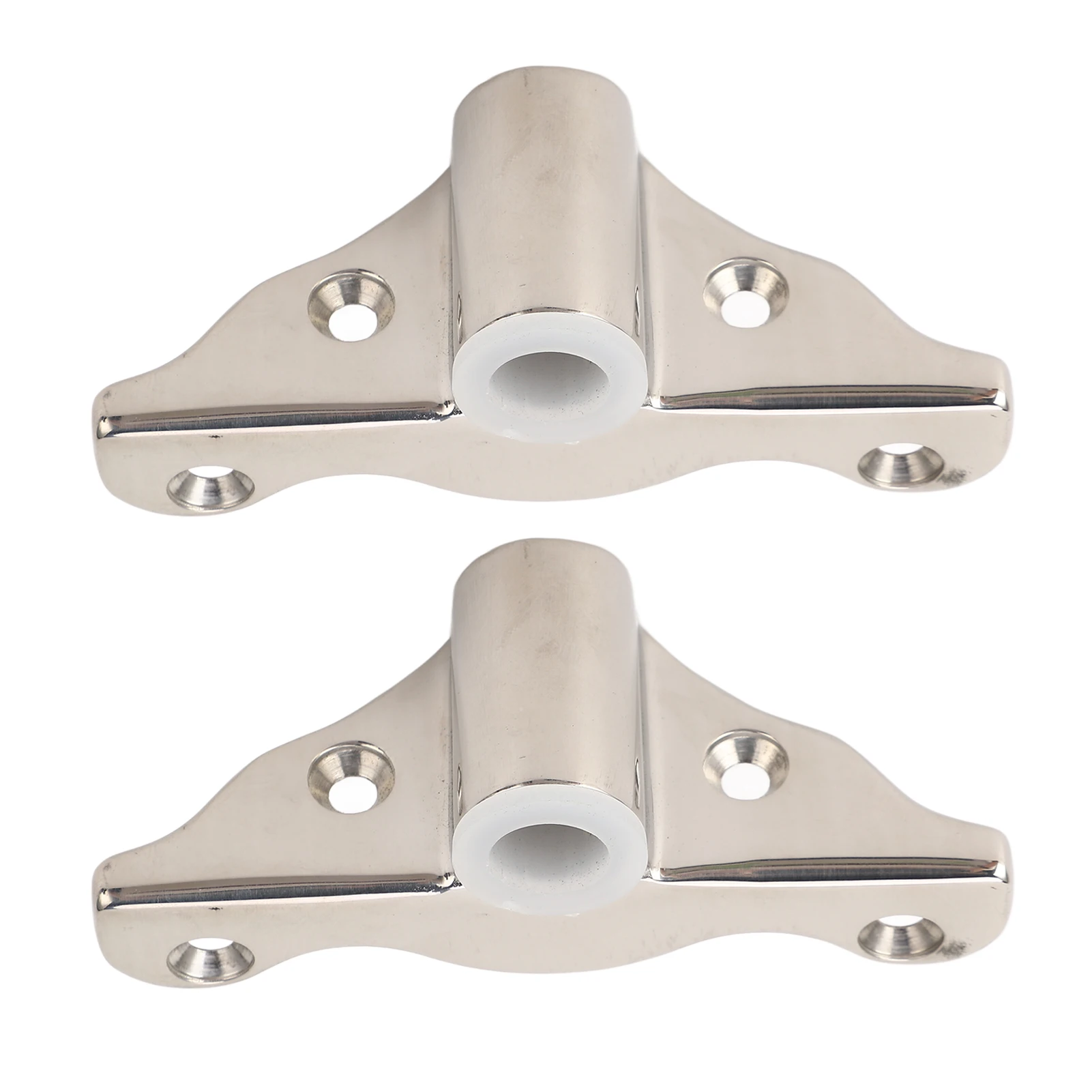 Oar Lock Holder 1/2in Oarlock Socket 316 Stainless Steel Polished Finish Side Mount for Yacht RV Marine Oarlock Bracket