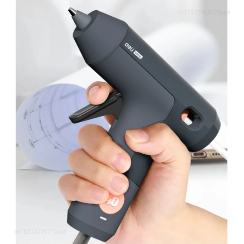 Xiaomi Deli Hot Melt Glue Gun Glue Stick High Viscosity Anti Overflow Strong Fast Thermal Melting DIY Manual Glue Gun Portable