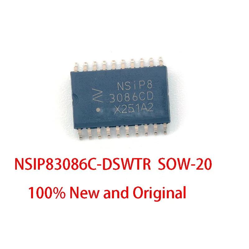 2~10PCS/LOT NSIP83086C-DSWTR SOW-20 signal isolator SOP-16 NSI83086CD 100% New and Original