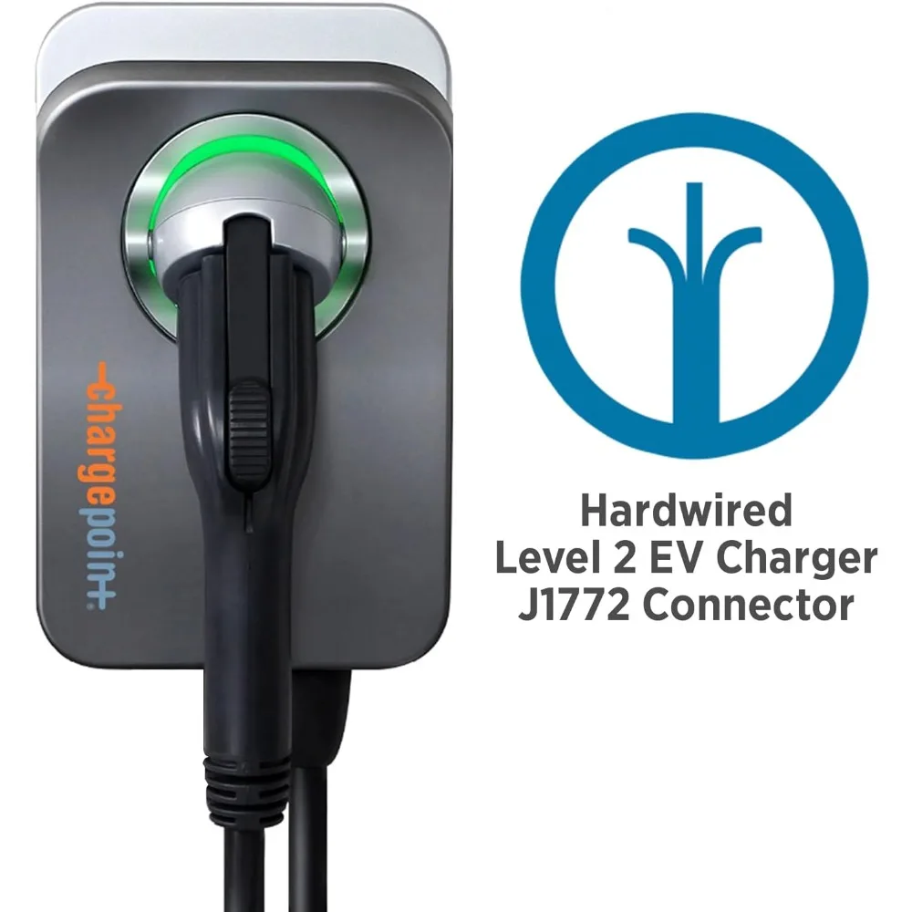 

Зарядное устройство для электромобилей уровня 2, проводное устройство для электромобиля — быстрая умная зарядка аккумулятора дома для электромобилей