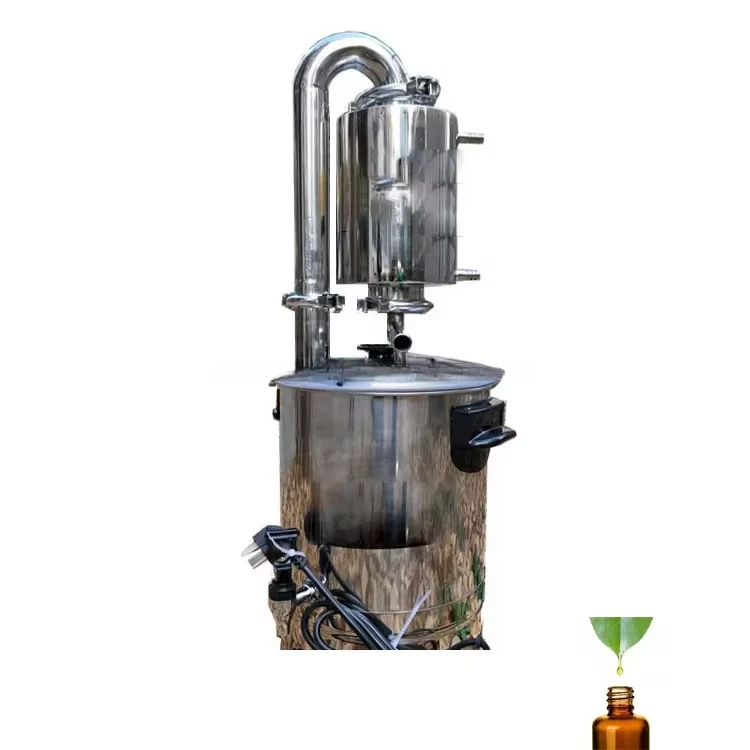 Hemp Eucalyptus Extraction Lavender Essential Oil Making Machine