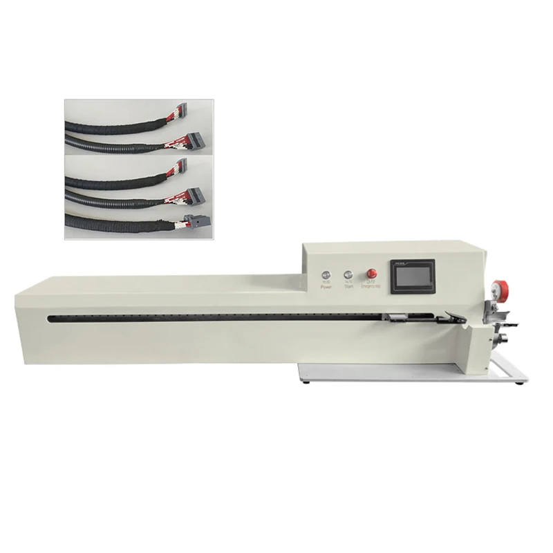 

EW-1865 Fully Automatic Wire Harness Taping Wrapping Machine/1 Meter Tape Winding Machine