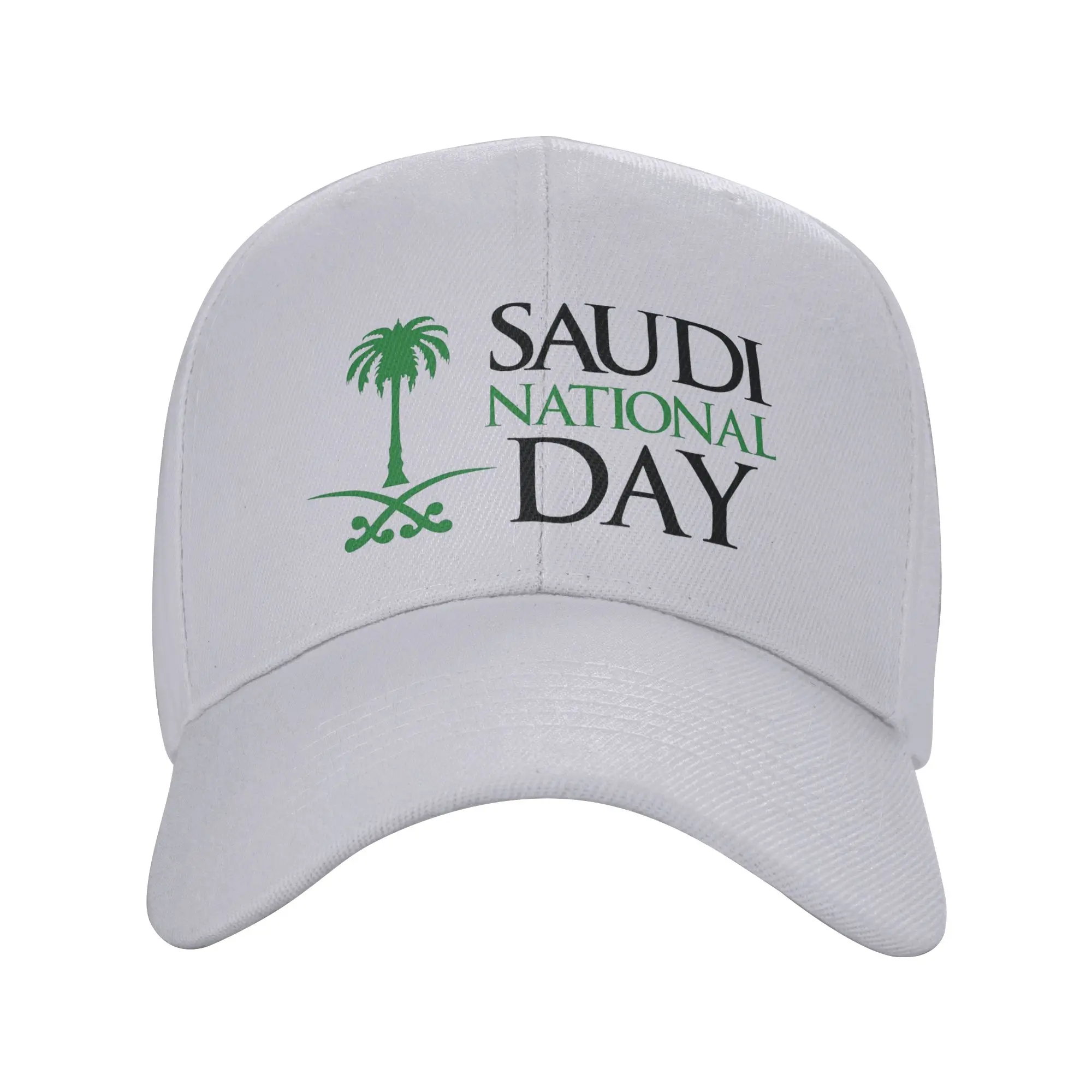Saudi National Day Kingdom of Saudi Arabia  Cap For Men Women Trendy Baseball Cap  Snapback Hat Golf Headewear Adjustable