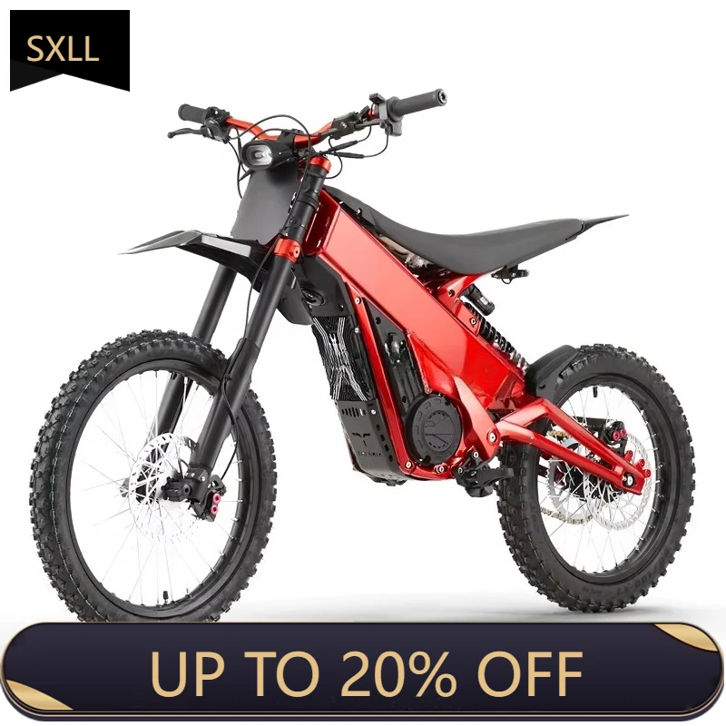 

SXLL Talaria X3 high-performance electric bicycle, adult 100km battery life 40Ah battery 60V 75km/h, speed, off-road, mid-motor,