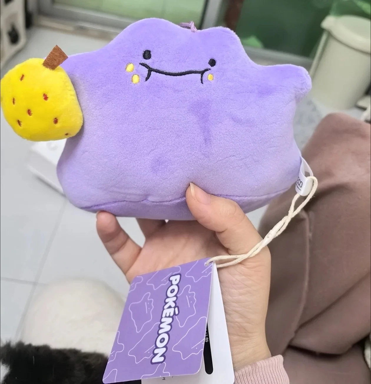 15cm Original Pokemon Plush Ditto อะนิเมะตุ๊กตาอะนิเมะการ์ตูนคุณภาพสูงตุ๊กตาของขวัญวันเกิดของเล่นสําหรับเด็กเด็ก