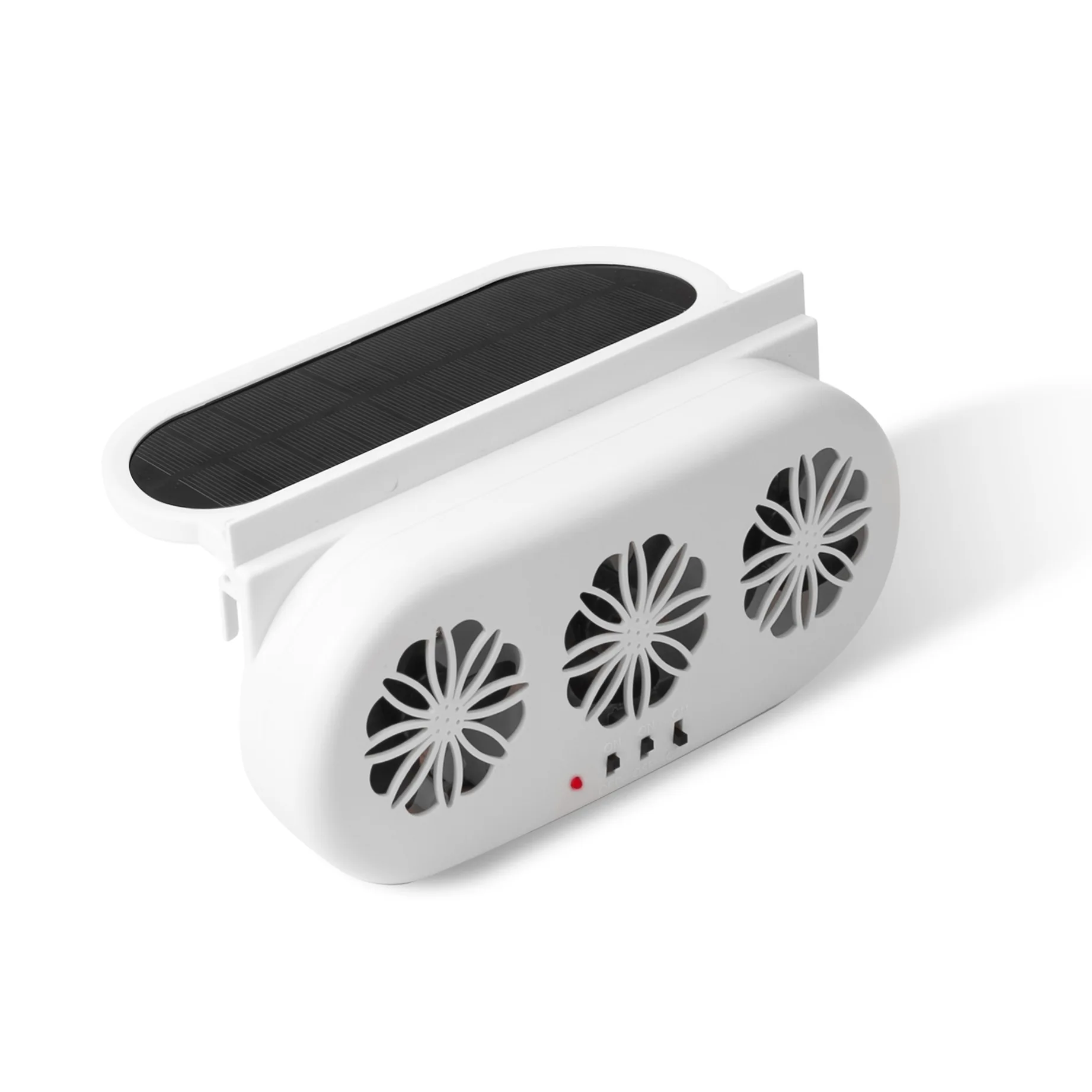 Wireless Solar Powered Car Exhaust Fan Automatic Air Circulation Ventilation Cooler for Vehicle Interior Cooling