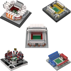 2024 Architecture Mini Football Stadium City Soccer Arena model building blocks Sport Heinz Field Colosseum Sets For Kids Toys